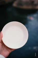 Orchid Poetry Straight Mouth Hand-made Teapot Stand - Image 6