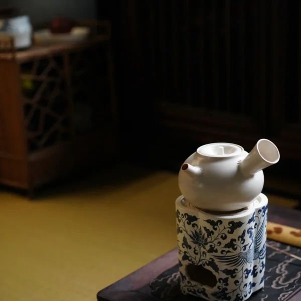 Phoenix Pattern Begonia Charcoal Stove