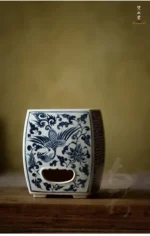 Phoenix Pattern Square Charcoal Stove
