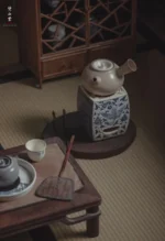 Phoenix Pattern Square Charcoal Stove - Image 2