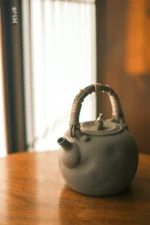 Raw Ore Aged Rock Clay Listening Cloud Teapot - Image 2