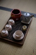 Red Orchid Small Golden Bell Cup (Set of 4 Cups) - Image 3