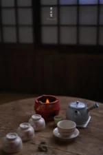 Red Orchid Small Golden Bell Cup (Set of 4 Cups) - Image 4