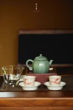 Red Pine Straight Horse-hoof Cup (Set of 4 Cups) - Image 6