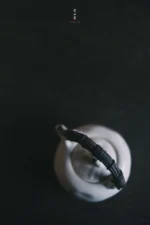 Soda Glaze Bamboo Leaf Lid Lifting Handle Teapot - Image 7