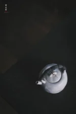 Soda Glaze Bamboo Leaf Lid Lifting Handle Teapot - Image 11