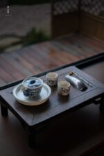 Soda Glaze Blue and White Dragon Infuser - Image 13