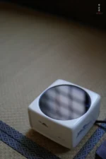 Soda Glaze Blue and White Landscape Square Electric Ceramic Stove - Image 9