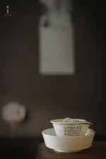 Soda Glaze Blue and White Poetry Straight Infuser - Image 9