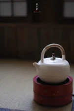 Soda Glaze Chrysanthemum Petal Teapot - Image 2