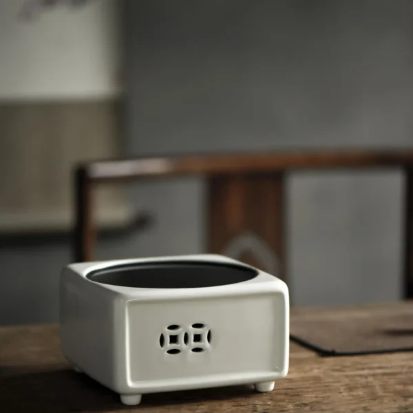 Soda Glaze Double Fortune Electric Ceramic Stove