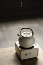 Soda Glaze Double Fortune Electric Ceramic Stove - Image 3