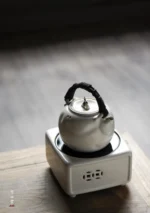 Soda Glaze Double Fortune Electric Ceramic Stove - Image 5