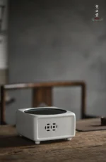 Soda Glaze Double Fortune Electric Ceramic Stove - Image 6