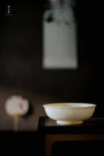 Soda Glaze Hand-made Bowl-shaped Teapot Stand - Image 5