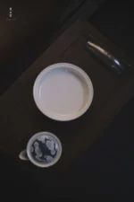 Soda Glaze Hand-made Flat Teapot Stand - Image 3