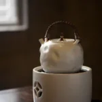 Soda Glaze Listening Cloud Teapot