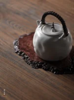 Soda Glaze Listening Cloud Teapot - Image 4