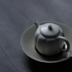 Soda Glaze Melon Ribbed Small Teapot