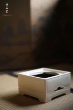 Soda Glaze Ming Style Square Electric Ceramic Stove