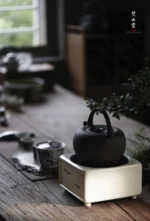 Soda Glaze Near Mountain Electric Ceramic Stove - Image 4