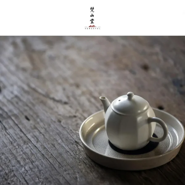 Soda Glaze Nine-sided Small Teapot