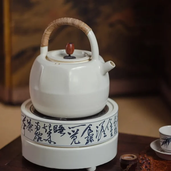 Soda Glaze Octagonal Teapot