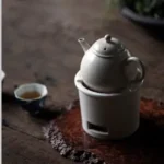 Soda Glaze Pear-shaped Small Teapot