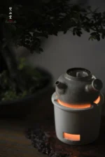 Soda Glaze Pearl Round Side-handle Teapot - Image 6