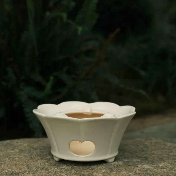 Soda Glaze Plain Flower Mouth Alcohol Stove