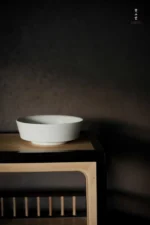 Soda Glaze Plain Straight Mouth Hand-made Teapot Stand