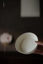 Soda Glaze Plain Straight Mouth Hand-made Teapot Stand - Image 2