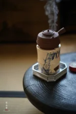 Soda Glaze Rock Clay Octagonal Stove Pad - Image 5