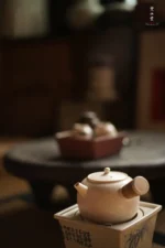 Soda Glaze Round Lotus Side-handle Teapot - Image 3