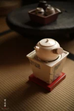 Soda Glaze Round Lotus Side-handle Teapot - Image 5