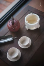 Soda Glaze Three-legged Alcohol Stove - Image 3