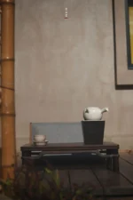 Soda Glaze White Clay Side-handle Teapot - Image 4